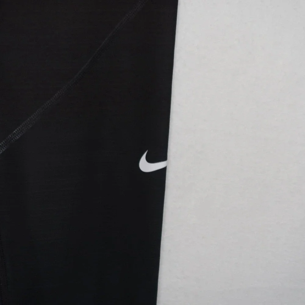 Nike Pro Hyperwarm Leggings Womens Medium Black Gray Ombre Thermal Compression